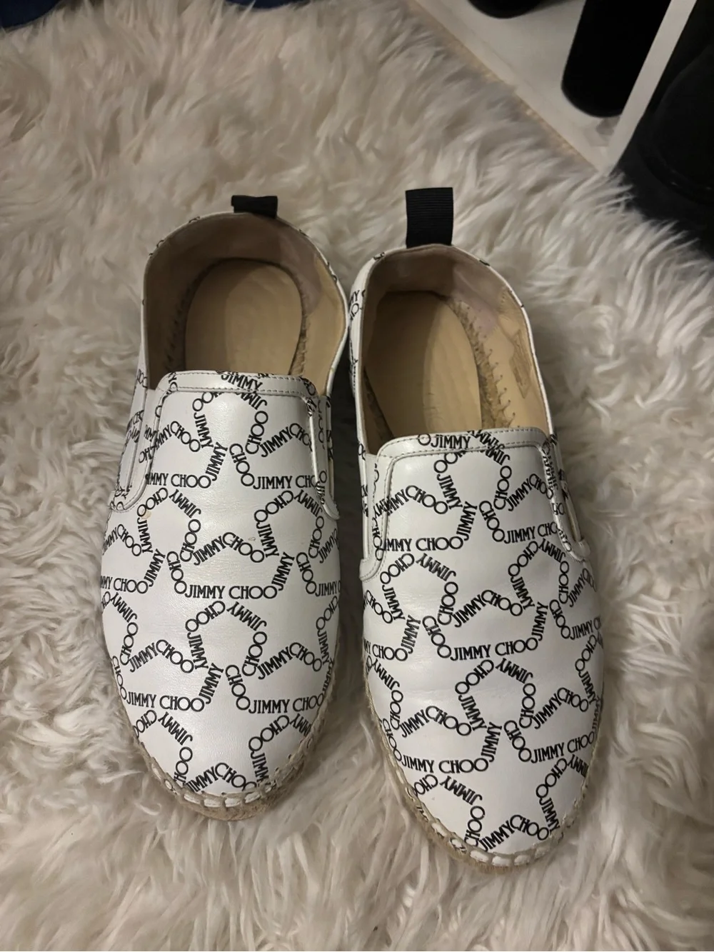 Jimmy Choo comfortable white